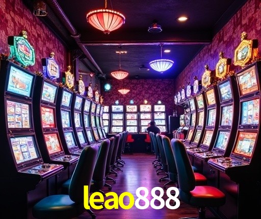 Interface moderna da plataforma leao888
